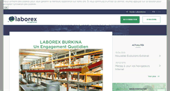 Desktop Screenshot of laborex-burkina.com