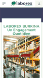 Mobile Screenshot of laborex-burkina.com